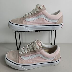 Vans Girls  Sneaker pink white  Suede shoes Sz 5.5